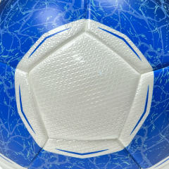 2025 High Quality Football New Fashion Customize Logo Soccer Ball For Game,Blue Arc Sports