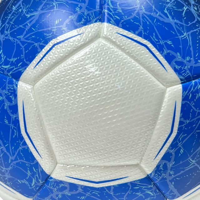 2025 High Quality Football New Fashion Customize Logo Soccer Ball For Game,Blue Arc Sports