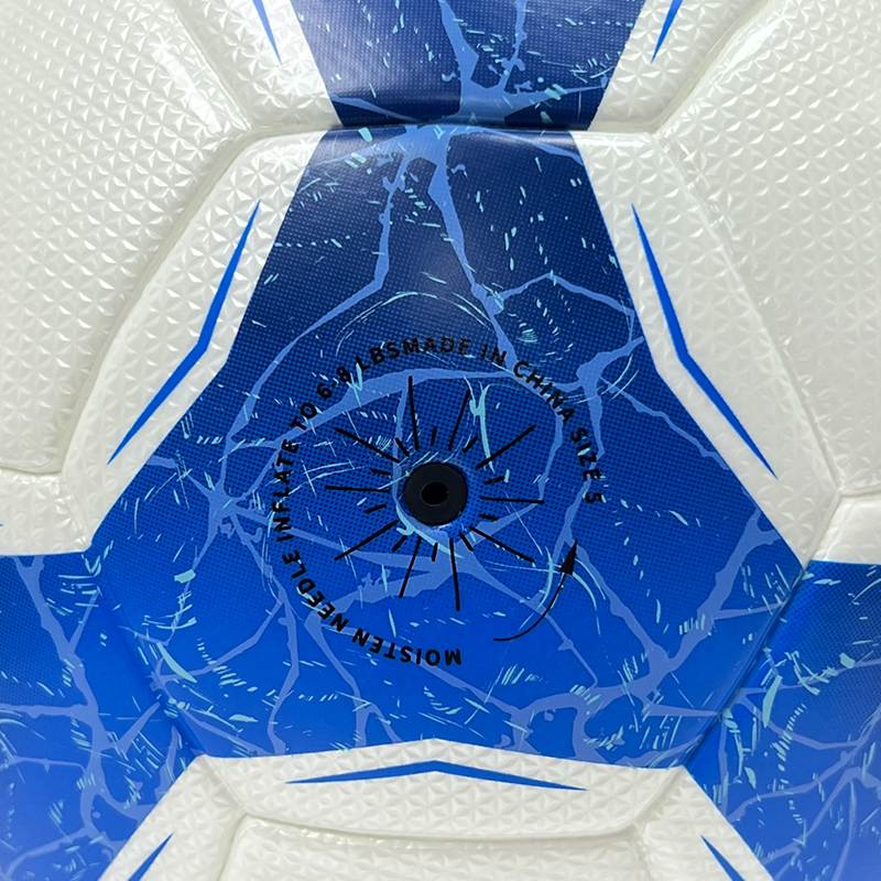 2025 High Quality Football New Fashion Customize Logo Soccer Ball For Game,Blue Arc Sports