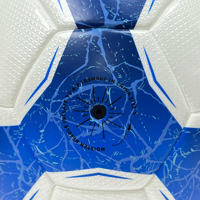 2025 High Quality Football New Fashion Customize Logo Soccer Ball For Game,Blue Arc Sports