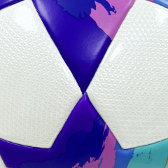 2025 High Quality Football New Fashion Customize Logo Soccer Ball For Game,Blue Arc Sports