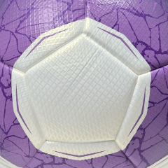 Best Selling Official PU  Soccer Ball High Quality Custom Professional Size 5 Leather Football for Sports Top Match Stock,Blue Arc Sports