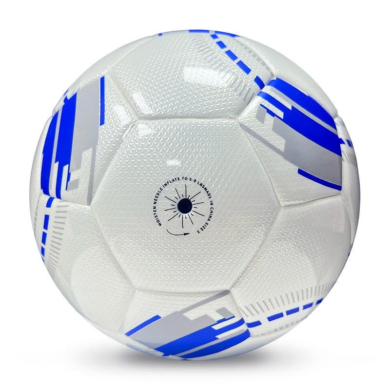 2025 High Quality Football New Fashion Customize Logo Soccer Ball For Game,Blue Arc Sports