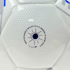 2025 High Quality Football New Fashion Customize Logo Soccer Ball For Game,Blue Arc Sports
