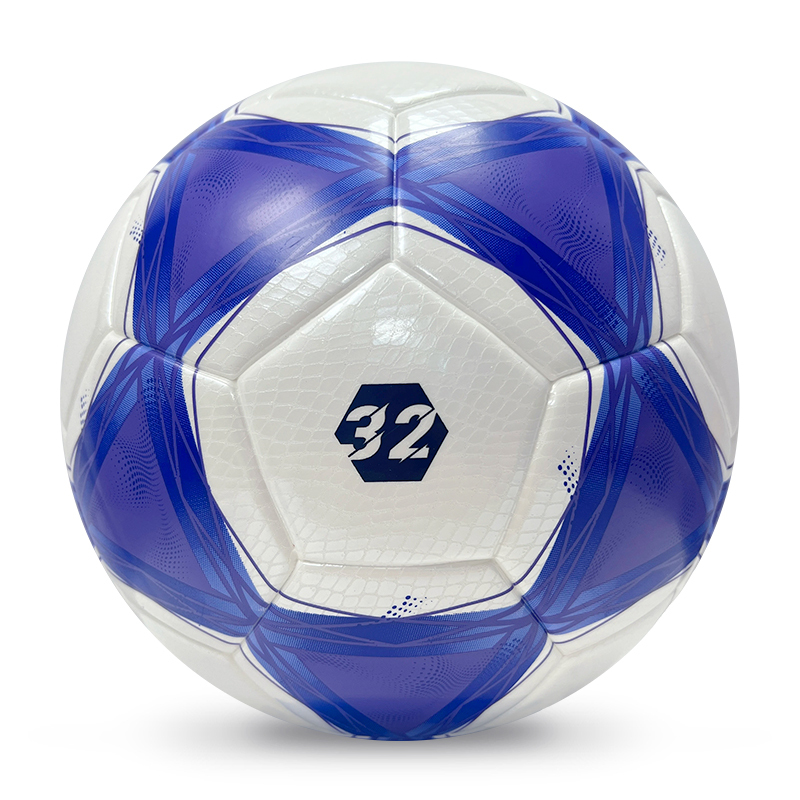 2025 High Quality Football New Fashion Customize Logo Soccer Ball For Game,Blue Arc Sports