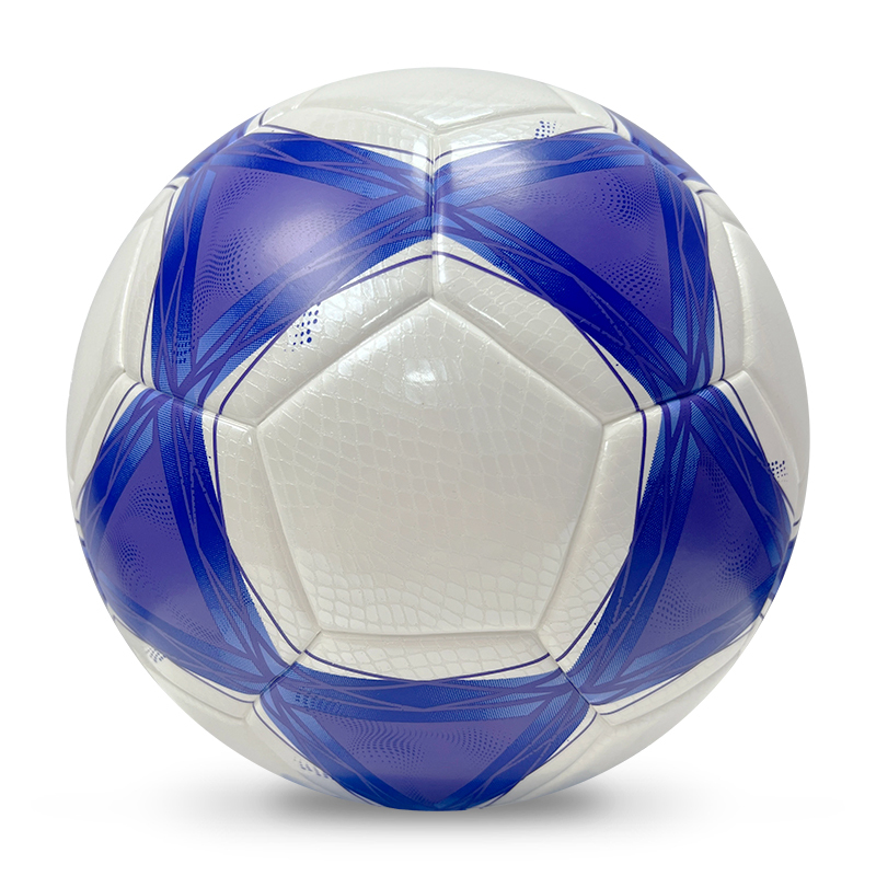 2025 High Quality Football New Fashion Customize Logo Soccer Ball For Game,Blue Arc Sports