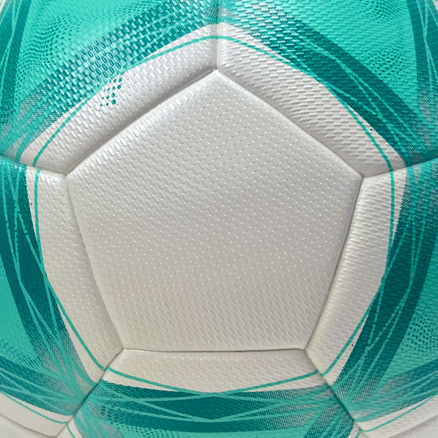 2025 High Quality Customized PU Foam Leather Football Ball Size 5 Popular Design for Sports Matches Training,Blue Arc Sport