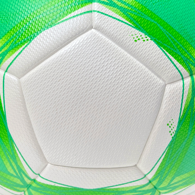 2025 High Quality Customized PU Foam Leather Football Ball Size 5 Popular Design for Sports Matches Training,Blue Arc Sports