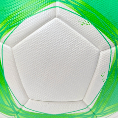 2025 High Quality Customized PU Foam Leather Football Ball Size 5 Popular Design for Sports Matches Training,Blue Arc Sports
