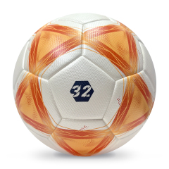 2025 High Quality Customized PU Foam Leather Football Ball Size 5 Popular Design for Sports Matches Training,Blue Arc Sports