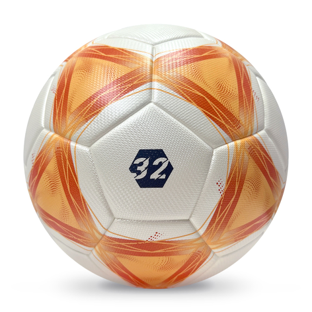 2025 High Quality Customized PU Foam Leather Football Ball Size 5 Popular Design for Sports Matches Training,Blue Arc Sports