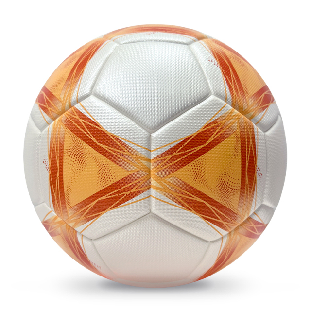2025 High Quality Customized PU Foam Leather Football Ball Size 5 Popular Design for Sports Matches Training,Blue Arc Sports