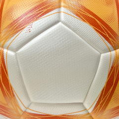 2025 High Quality Customized PU Foam Leather Football Ball Size 5 Popular Design for Sports Matches Training,Blue Arc Sports