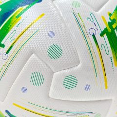 2025 High Quality Customized PU Foam Leather Football Ball Size 5 Popular Design for Sports Matches Training,Blue Arc Sports
