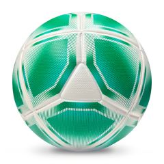 2025 High Quality Customized PU Foam Leather Football Ball Size 5 Popular Design for Sports Matches Training,Blue Arc Sports