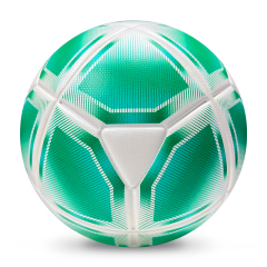 2025 High Quality Customized PU Foam Leather Football Ball Size 5 Popular Design for Sports Matches Training,Blue Arc Sports