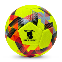 High Quality Size 5 Soccer Ball Machine-Sewn PVC with Print Logo for Sports Training Leisure Competitive Matches,ブルーアークスポーツ