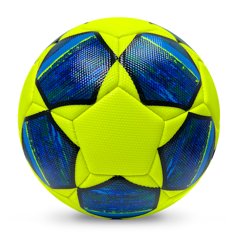 High Quality Size 5 Soccer Ball Machine-Sewn PVC with Print Logo for Sports Training Leisure Competitive Matches,بلو آرك سبورتس
