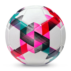 High Quality Size 5 Soccer Ball Machine-Sewn PVC with Print Logo for Sports Training Leisure Competitive Matches,ブルーアークスポーツ
