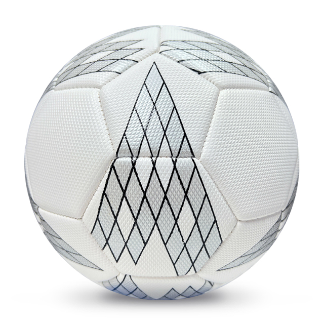 High Quality Size 5 Soccer Ball Machine-Sewn PVC with Print Logo for Sports Training Leisure Competitive Matches,ブルーアークスポーツ