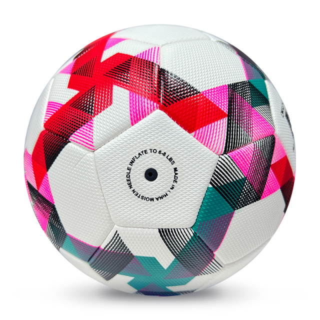 High Quality Size 5 Soccer Ball Machine-Sewn PVC with Print Logo for Sports Training Leisure Competitive Matches,ブルーアークスポーツ