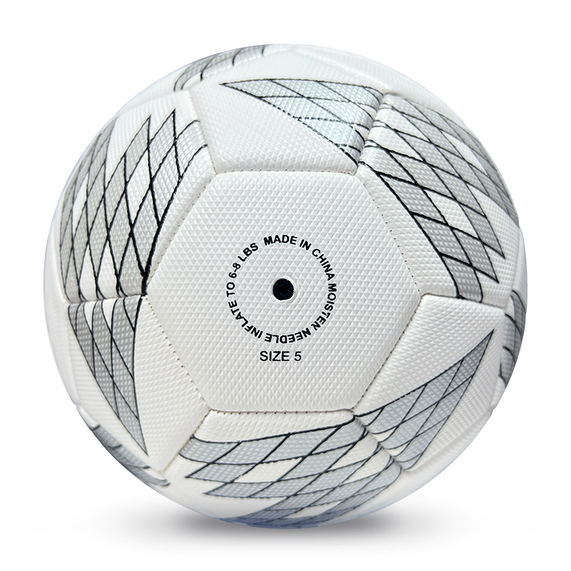 High Quality Size 5 Soccer Ball Machine-Sewn PVC with Print Logo for Sports Training Leisure Competitive Matches,ブルーアークスポーツ