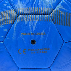 High Quality Size 5 Soccer Ball Machine-Sewn PVC with Print Logo for Sports Training Leisure Competitive Matches,ブルーアークスポーツ