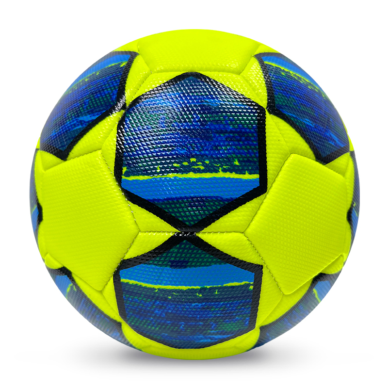 High Quality Size 5 Soccer Ball Machine-Sewn PVC with Print Logo for Sports Training Leisure Competitive Matches,بلو آرك سبورتس