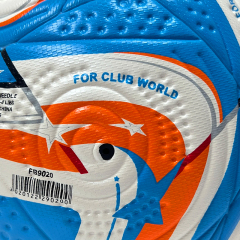 2025 High Quality Customized PU Foam Leather Football Ball Size 5 Popular Design for Sports Matches Training,Blue Arc Sport