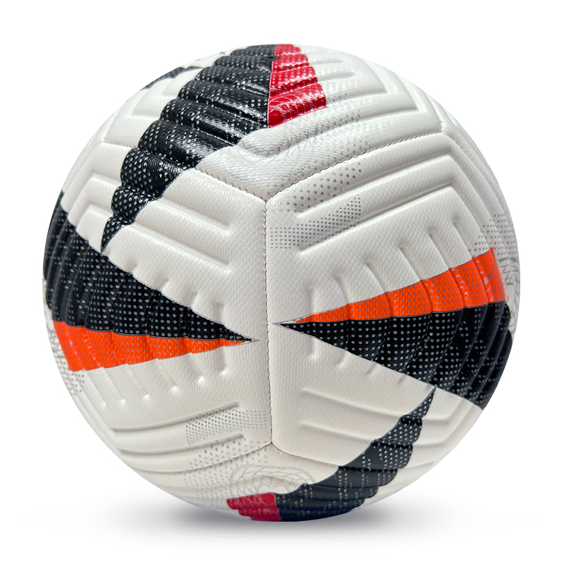 High Quality Size 5 Soccer Ball Machine-Sewn PVC with Print Logo for Sports Training Leisure Competitive Matches,Arc Bleu Sports