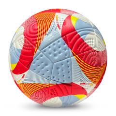 2025 High Quality Customized PU Foam Leather Football Ball Size 5 Popular Design for Sports Matches Training,Blue Arc Sports