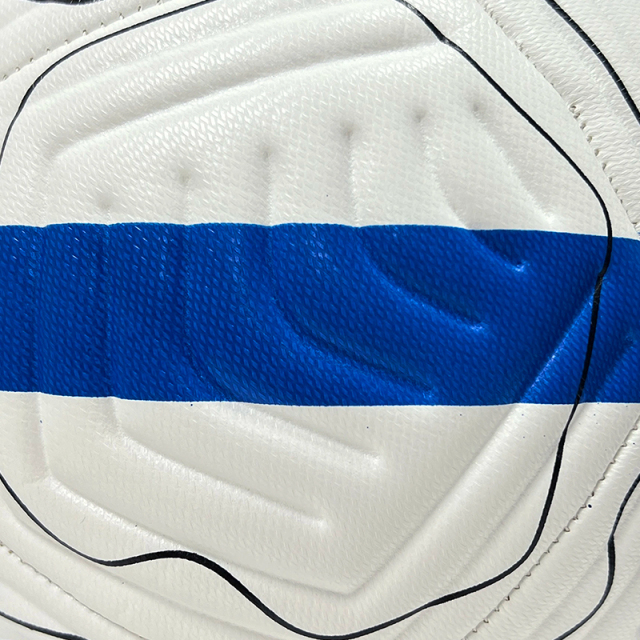 High Quality Size 5 Soccer Ball Machine-Sewn PVC with Print Logo for Sports Training Leisure Competitive Matches,Arc Bleu Sports