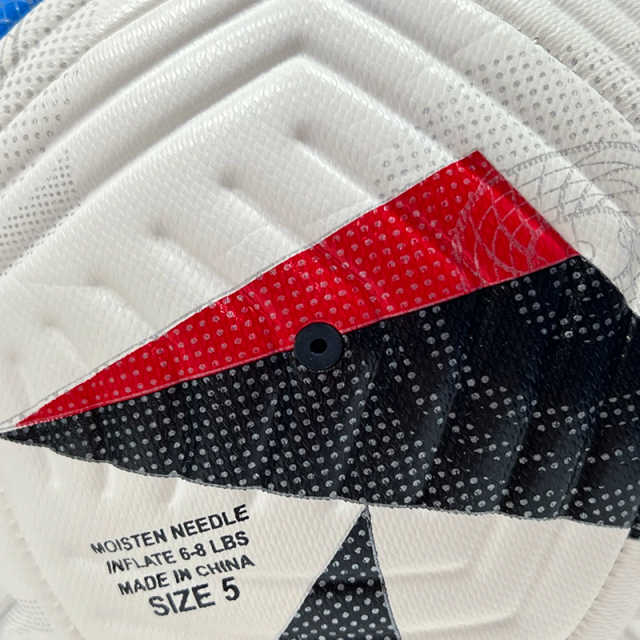 High Quality Size 5 Soccer Ball Machine-Sewn PVC with Print Logo for Sports Training Leisure Competitive Matches,Arc Bleu Sports