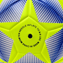 High Quality Size 5 Soccer Ball Machine-Sewn PVC with Print Logo for Sports Training Leisure Competitive Matches,Arc Bleu Sports