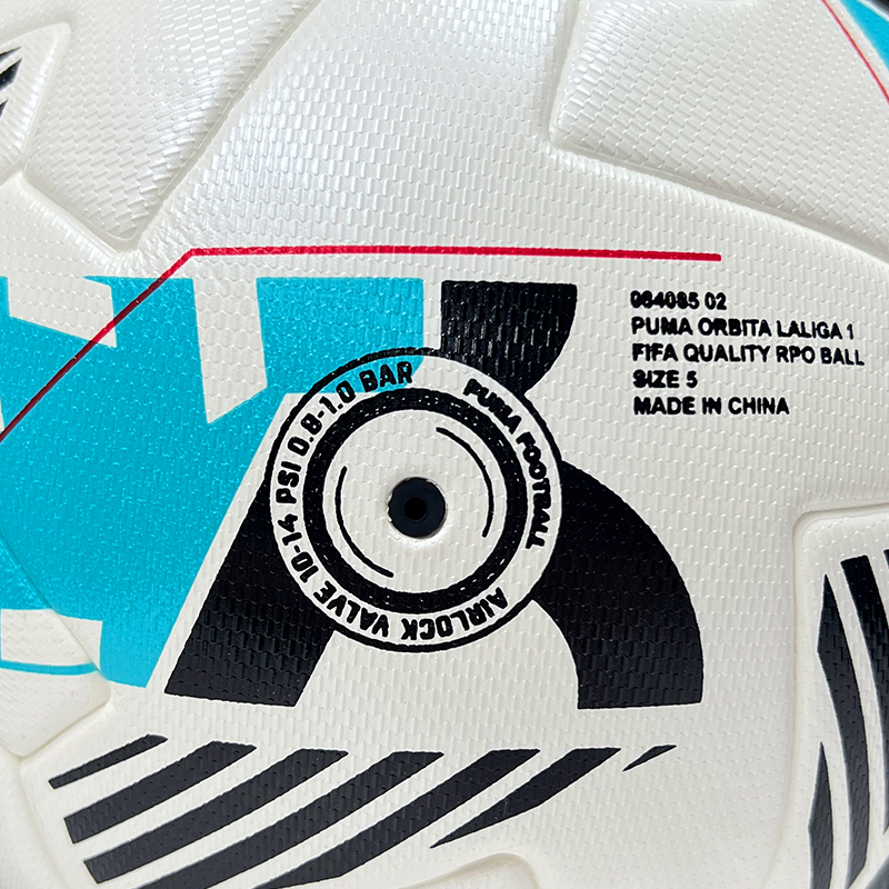 2025 High Quality Customized PU Foam Leather Football Ball Size 5 Popular Design for Sports Matches Training,Blue Arc Sports