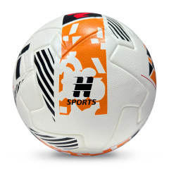 2025 High Quality Customized PU Foam Leather Football Ball Size 5 Popular Design for Sports Matches Training,Blue Arc Sports