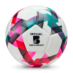 High Quality Size 5 Soccer Ball Machine-Sewn PVC with Print Logo for Sports Training Leisure Competitive Matches,ブルーアークスポーツ