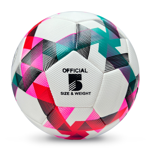 High Quality Size 5 Soccer Ball Machine-Sewn PVC with Print Logo for Sports Training Leisure Competitive Matches,ブルーアークスポーツ