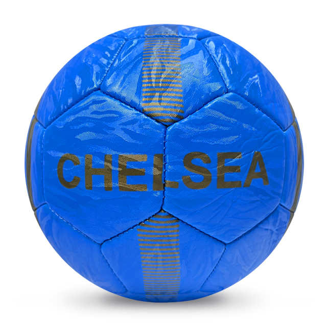 High Quality Size 5 Soccer Ball Machine-Sewn PVC with Print Logo for Sports Training Leisure Competitive Matches,ブルーアークスポーツ