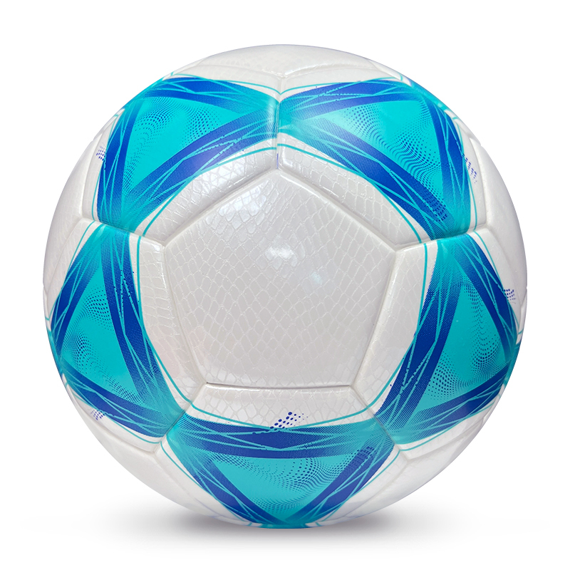 2025 High Quality Football New Fashion Customize Logo Soccer Ball For Game,Blue Arc Sports