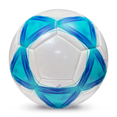 2025 High Quality Football New Fashion Customize Logo Soccer Ball For Game,Blue Arc Sports