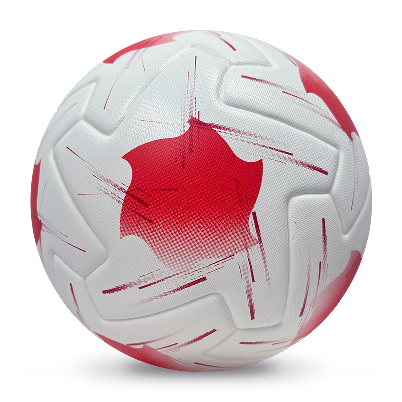 2025 High Quality Customized PU Foam Leather Football Ball Size 5 Popular Design for Sports Matches Training,Blue Arc Sport