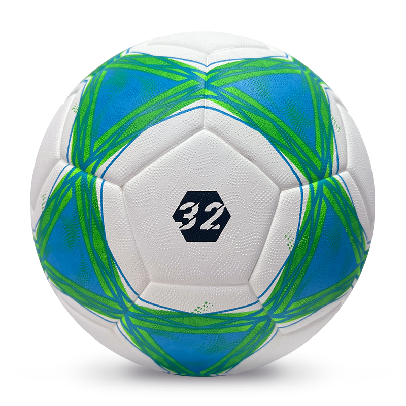 2025 High Quality Customized PU Foam Leather Football Ball Size 5 Popular Design for Sports Matches Training,Arc Bleu Sports
