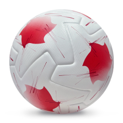 2025 High Quality Customized PU Foam Leather Football Ball Size 5 Popular Design for Sports Matches Training,Blue Arc Sport