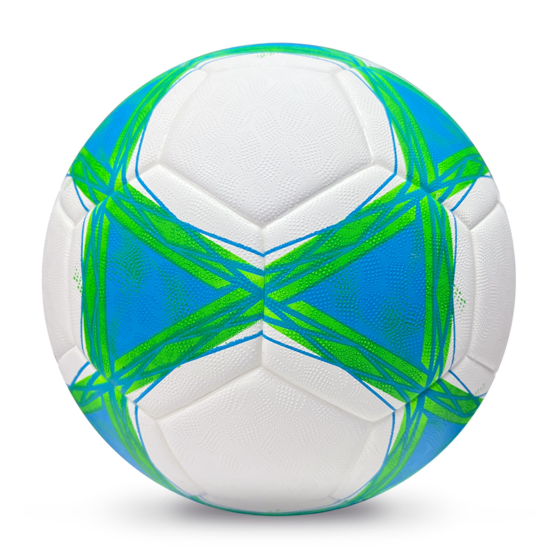 2025 High Quality Customized PU Foam Leather Football Ball Size 5 Popular Design for Sports Matches Training,Arc Bleu Sports
