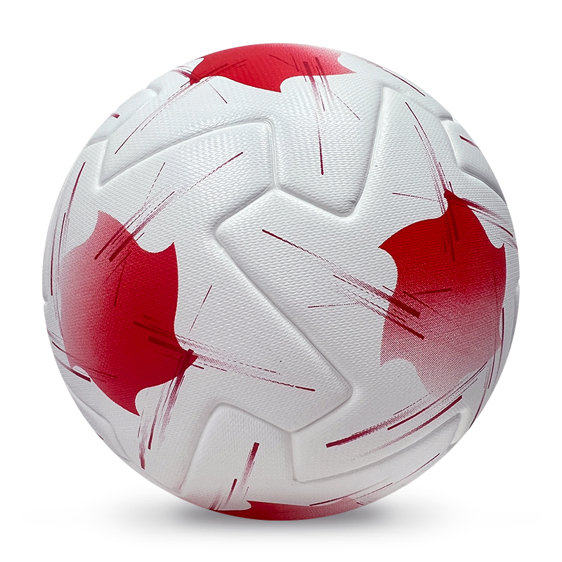 2025 High Quality Customized PU Foam Leather Football Ball Size 5 Popular Design for Sports Matches Training,Blue Arc Sport