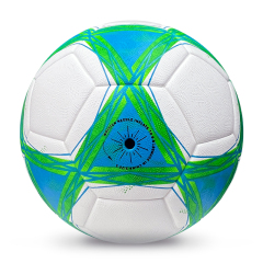 2025 High Quality Customized PU Foam Leather Football Ball Size 5 Popular Design for Sports Matches Training,Arc Bleu Sports