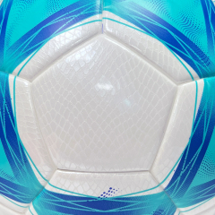 2025 High Quality Football New Fashion Customize Logo Soccer Ball For Game,Blue Arc Sports