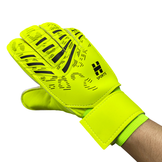 Best Quality Customizable Gaelic Football Gloves New PU Leather Latex Goalkeeper Protection Outdoor Sports Training Guanti,Blue Arc Sports
