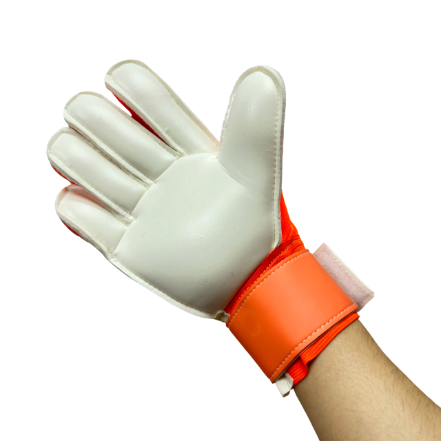 Best Quality Customizable Gaelic Football Gloves New PU Leather Latex Goalkeeper Protection Outdoor Sports Training Guanti,Blue Arc Sports